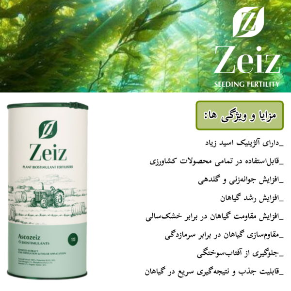 کود جلبک دریایی آسکوزایز