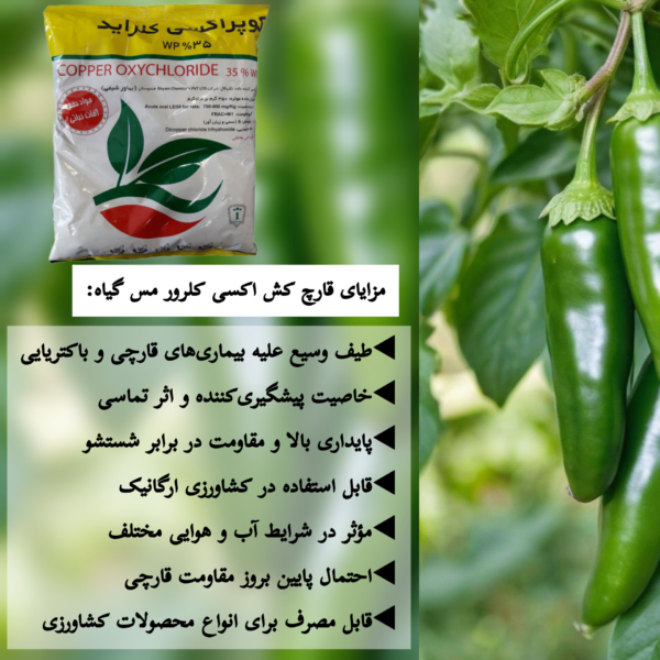 مزایای قارچ کش اکسی کلرومس بهاور شیمی
