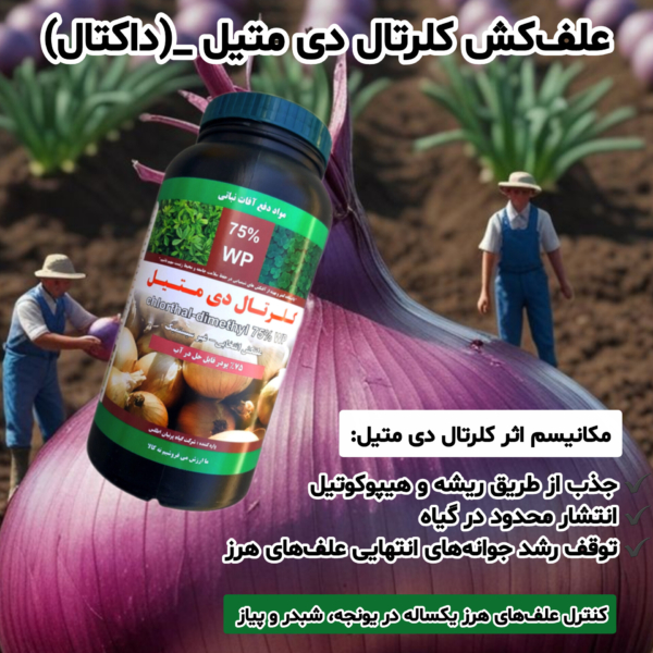 علف‌کش کلرتال دیمتیل (داکتال)پرنیان اطلس  - تصویر 2