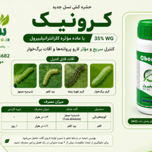 خرید حشره کش کرونیک سرای سپند (کلرانترانیلیپرول 35% WG