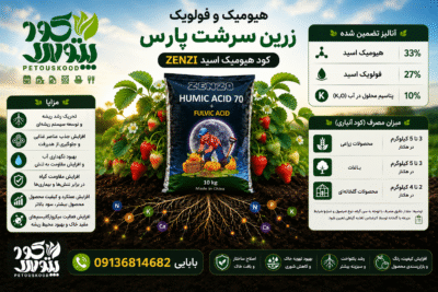 خرید هیومیک و فولویک زرین سرشت پارس | هیومیک اسید ZENZI چین