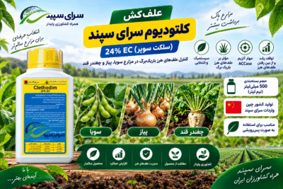 علف کش کلتودیوم نیم لیتری سرای سپند ۲۴٪ | خرید سلکت سوپر